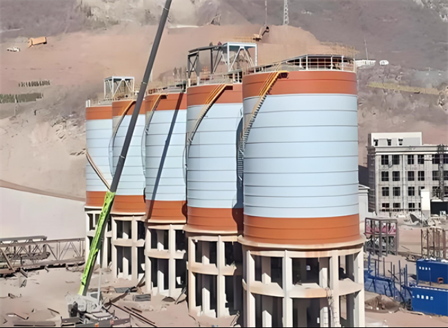 阳东高架钢板仓